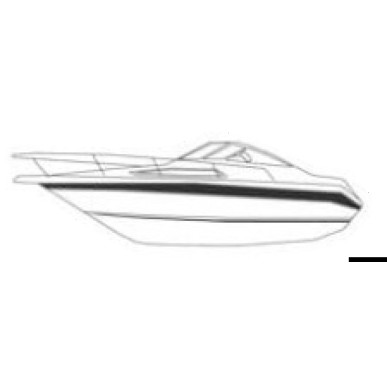 Bâche runabouts cabines + moteur inboard Ref 46.171.10
