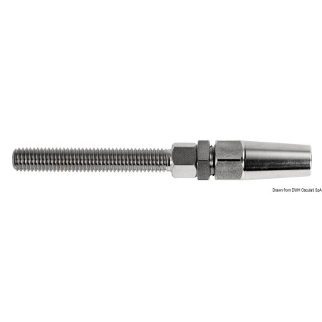 
Terminal inox pour ridoirs Ø 5 mm 
