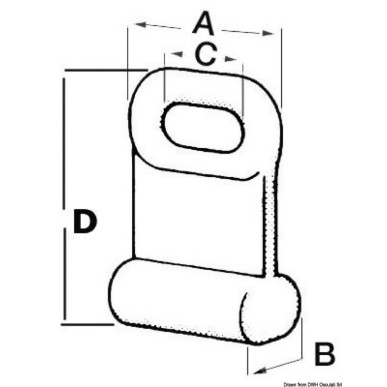 Coulisseaux grand-voile Ref 58.357.00