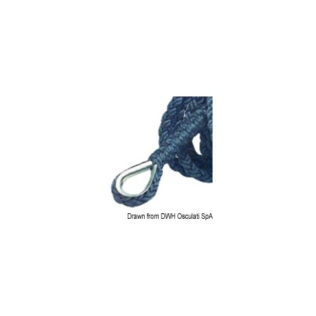 
Ligne amarrage 8 torons 24 mm x 15 m 
