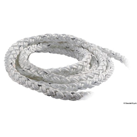 
Tresse Square Line bleu 12 mm 
