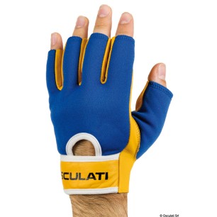 
Gants cuir demi-doigts S 

