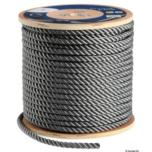 
Bout 3 torons gris 14 mm 
