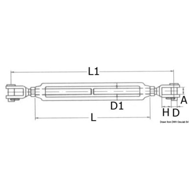 Ridoirs + deux chapes fixes| EAN 8033137079382 Ref 07.198.05