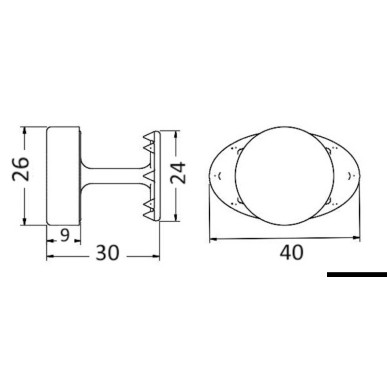 Système d'accrochage invisible+ magnétique Coussins FOAM ANCHOR®| EAN 8033137220739 Ref 10.600.01