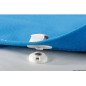
Bouton pression Perfix bleu 
