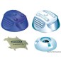 
Bouton pression Perfix bleu 
