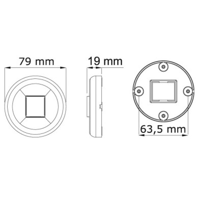 Feux de navigation Mouse Stern jusqu' 20 m| EAN 8033137055997 Ref 11.036.21
