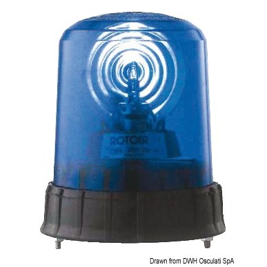 Feux de couleur bleue véhicules prioritaires+ de secours Ref 11.096.12