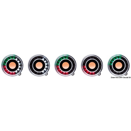
Navisafe Navilight 360° tricolore base  ventose 
