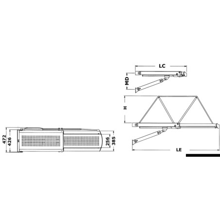 
Passerelle hydraulique Bridge 30 24 V 
