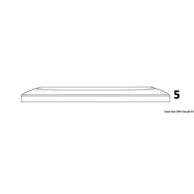 Feu de courtoisie Oculus ultraplat - éclairage frontal| EAN 8033137083259 Ref 13.178.14