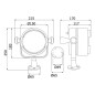
Projecteur Night Eye ABS 24 V 100+100 W 

