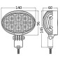 
Spot LED HD pour roll-bar orientable 24 W 10/30 V 
