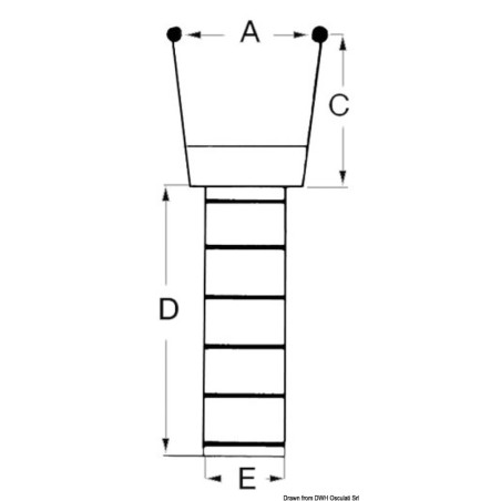 
Passerelle-échelle petite 
