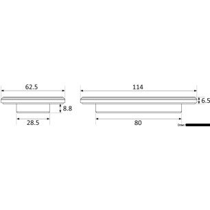 
Presse-étoupe inox Low Profile Ø jusqu' 15 mm 
