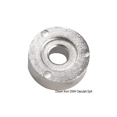 Anode rondelle zinc Ø 24 x 15 mm | EAN 8033137137303 Ref 43.260.01