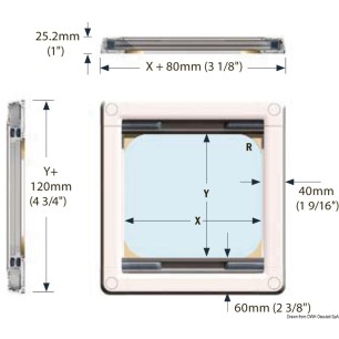 
Pleated Screen x Bomar 1029W 
