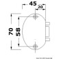 
Déclic nylon simple antivibration 
