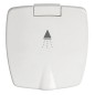 
Douche Boris finition blanche tuyau PVC 2,5 m 

