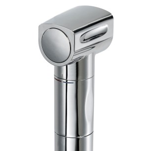 
Douche Saturn mitigeur horizontal noir 
