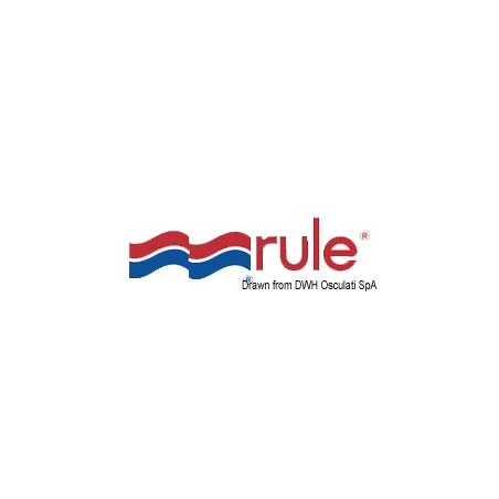 
Pompe immergée Rule Mate automatique 72l/min 12 V 
