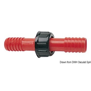 
Raccord cylindrique nylon 14 mm 
