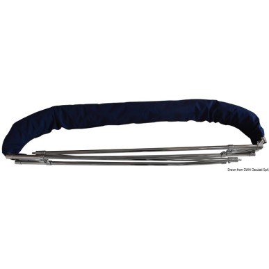 Bimini pliable Shade Master Inox Depth 195/210 cm | EAN 8033137147791 Ref 46.915.11