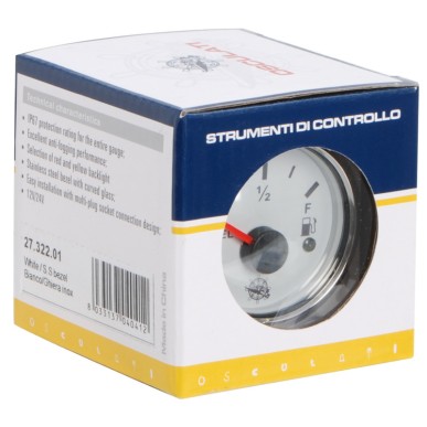 Jauge de carburant 240/33 ohm noir/noir | EAN 8033137040405 Ref 27.320.01