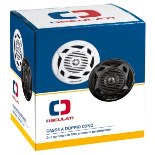
Enceintes double cône 4" 2x30 W noir 

