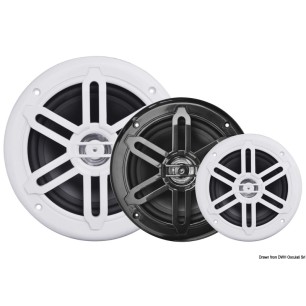 
Enceintes double cône 5,25" - 2x80 W noir 
