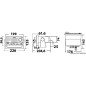 
Câble rallonge Raymarine pour Raymic 10 m 
