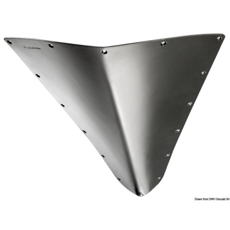 
Plaque proue DOUGLAS MARINE 680X450 mm 

