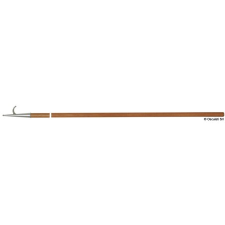 
Gaffe inox + bois 200 cm 
