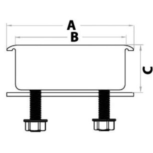 
Prise de force FLUSH DECK 
