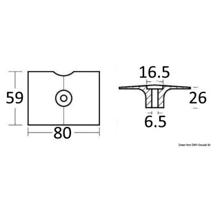 
Anode magnésium 9,5/15 HP 2 temps 
