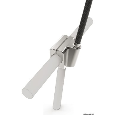 Base de fixation sur balcon acier inoxydable système Mickey| EAN 8033137226250 Ref 46.825.10