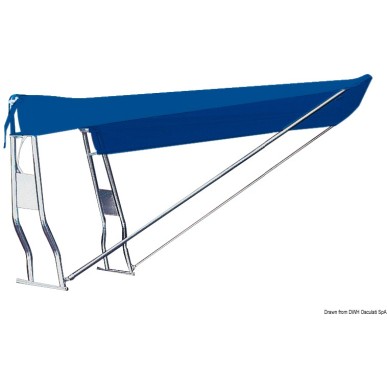Taud télescopique bleu navy 130 x 150 cm | EAN 8033137040474 Ref 46.906.12