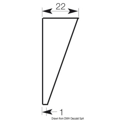Plaque protection poupe blanc 420x340 mm | EAN 8033137032691 Ref 47.763.95