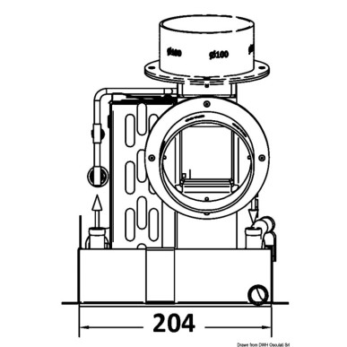 Climatisateur marin CLIMMA C 220 V 3500 Btu/h | EAN 8033137216367 Ref 50.241.35