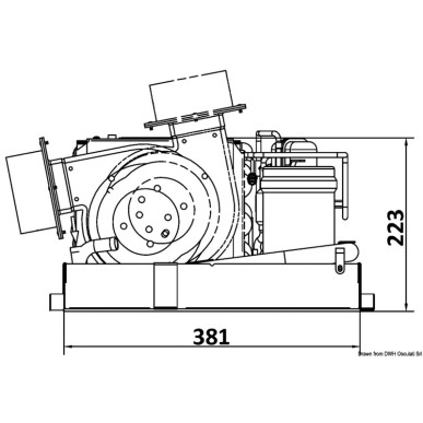 Climatisateur marin CLIMMA C 220 V 3500 Btu/h | EAN 8033137216367 Ref 50.241.35