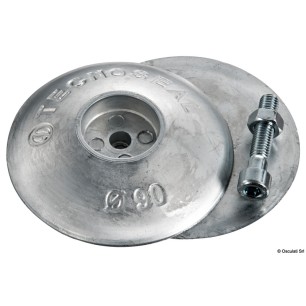 
Anode rose p. gouvernails Ø 70mm 380 gr poids paire 
