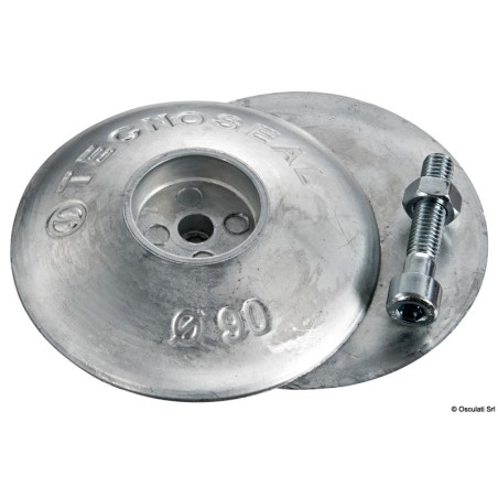 
Anode rose p. gouvernails Ø 70mm 380 gr poids paire 
