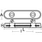 
Anode aluminium oval Vetus 900 g  
