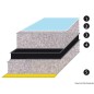 
Plaque phono-isolante fibre verre 100x150cm 25mm 
