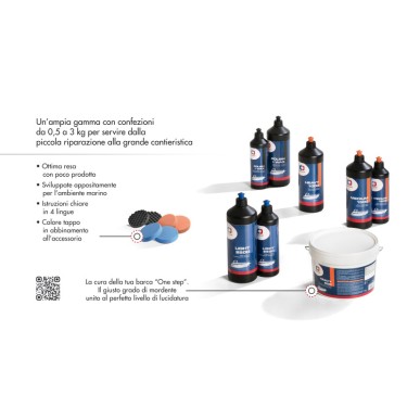 Accessoires Boat Care pâtes abrasives OSCULATI| EAN 8033137063602 Ref 65.230.23