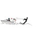 Mousqueton pour ski nautique 100 mm