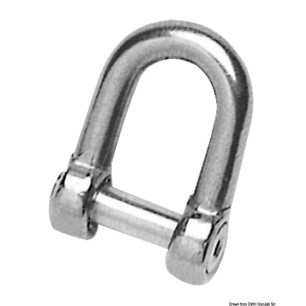 Manille ancres AISI 316 14 mm | EAN 8033137064678 Ref 01.080.14
