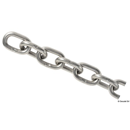Chaîne inox ä maille liège 4 mm x 50 m | EAN 8033137066832 Ref 01.374.04-050