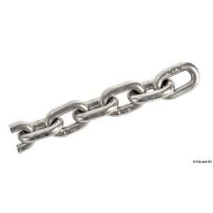 Chaîne inox calibrée 12 mm x 100 m | EAN 8033137067044 Ref 01.375.12-100
